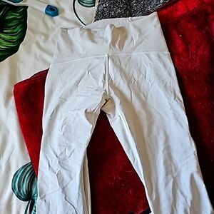 Lululemon White Leggings